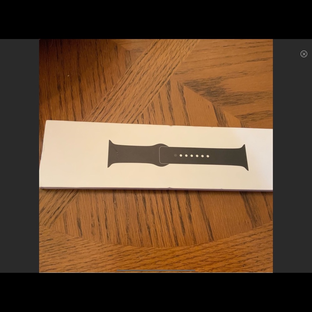 Authentic 2018 “BLACK” Genuine Apple Watch Sport Band